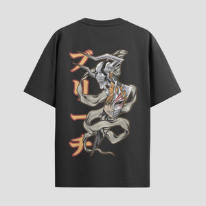 Playera urbana de anime y gaming ExtraLife MX, corte Classic Premium unisex ligero y transpirable en color Deep Black y Pure White, ropa de uso diario para gym y casual.