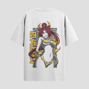 Playera urbana de anime y gaming ExtraLife MX, corte Classic Premium unisex ligero y transpirable en color Deep Black y Pure White, ropa de uso diario para gym y casual.
