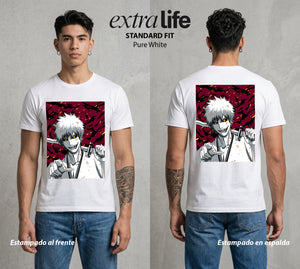 El Mundo de las Almas | Las Almas sin Descanso #00295 - Playera Standard Fit | Pure White - Foto en modelo