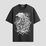 Playera urbana de anime y gaming ExtraLife MX, corte Classic Premium unisex ligero y transpirable en color Deep Black y Pure White, ropa de uso diario para gym y casual.