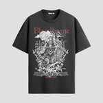 Playera urbana de anime y gaming ExtraLife MX, corte Classic Premium unisex ligero y transpirable en color Deep Black y Pure White, ropa de uso diario para gym y casual.