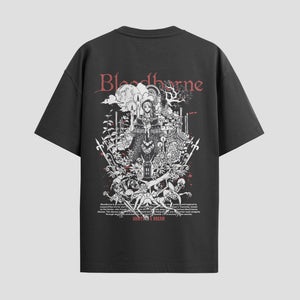 Playera urbana de anime y gaming ExtraLife MX, corte Classic Premium unisex ligero y transpirable en color Deep Black y Pure White, ropa de uso diario para gym y casual.