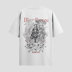 Playera urbana de anime y gaming ExtraLife MX, corte Classic Premium unisex ligero y transpirable en color Deep Black y Pure White, ropa de uso diario para gym y casual.