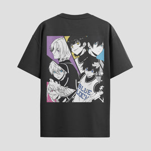 Playera urbana de anime y gaming ExtraLife MX, corte Classic Premium unisex ligero y transpirable en color Deep Black y Pure White, ropa de uso diario para gym y casual.