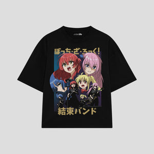 Playera streetwear premium de anime y gaming ExtraLife MX, corte oversized drop shoulder ligero y fresco en color Deep Black y Off-White, moda urbana mexicana de culto.