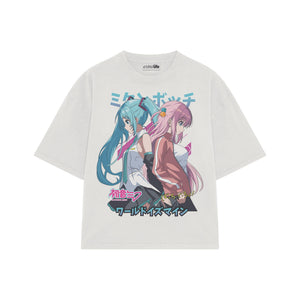 Playera streetwear premium de anime y gaming ExtraLife MX, corte oversized drop shoulder ligero y fresco en color Deep Black y Off-White, moda urbana mexicana de culto.