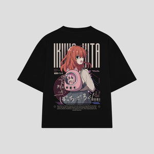 Playera streetwear premium de anime y gaming ExtraLife MX, corte oversized drop shoulder ligero y fresco en color Deep Black y Off-White, moda urbana mexicana de culto.