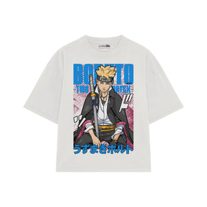 Playera streetwear premium de anime y gaming ExtraLife MX, corte oversized drop shoulder ligero y fresco en color Deep Black y Off-White, moda urbana mexicana de culto.