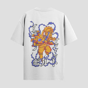Playera urbana de anime y gaming ExtraLife MX, corte Classic Premium unisex ligero y transpirable en color Deep Black y Pure White, ropa de uso diario para gym y casual.
