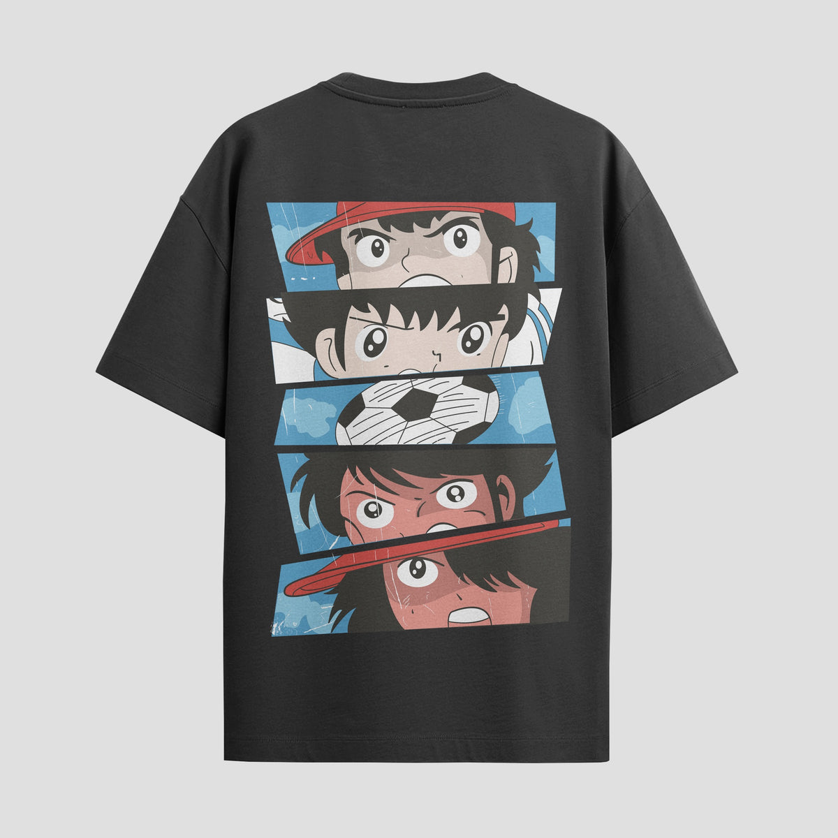 Playera urbana de anime y gaming ExtraLife MX, corte Classic Premium unisex ligero y transpirable en color Deep Black y Pure White, ropa de uso diario para gym y casual.