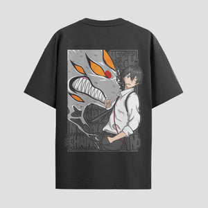 Playera urbana de anime y gaming ExtraLife MX, corte Classic Premium unisex ligero y transpirable en color Deep Black y Pure White, ropa de uso diario para gym y casual.