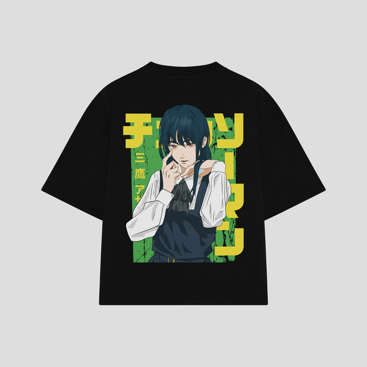 Playera streetwear premium de anime y gaming ExtraLife MX, corte oversized drop shoulder ligero y fresco en color Deep Black y Off-White, moda urbana mexicana de culto.