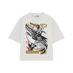 Playera streetwear premium de anime y gaming ExtraLife MX, corte oversized drop shoulder ligero y fresco en color Deep Black y Off-White, moda urbana mexicana de culto.