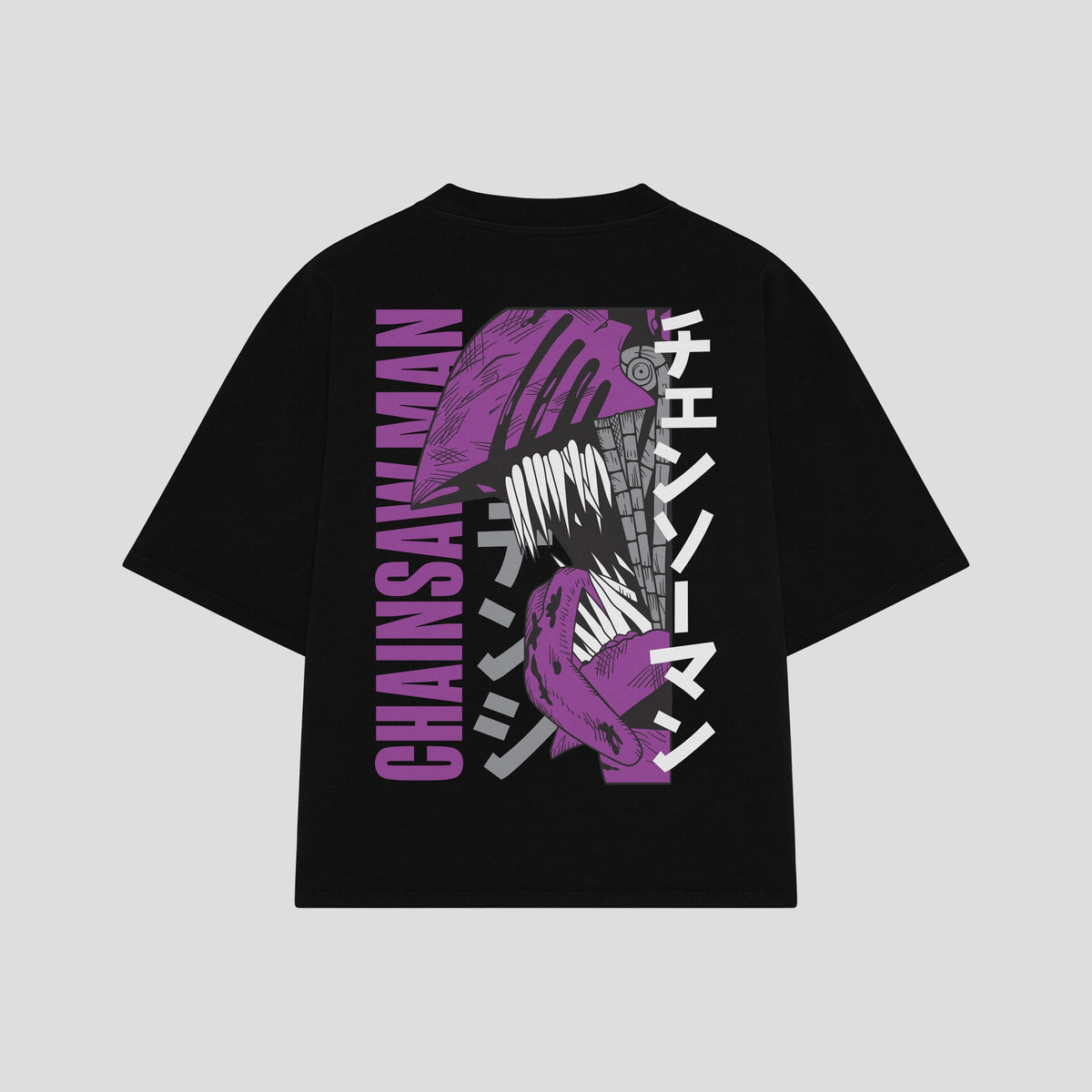 Playera streetwear premium de anime y gaming ExtraLife MX, corte oversized drop shoulder ligero y fresco en color Deep Black y Off-White, moda urbana mexicana de culto.
