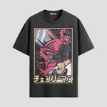 Playera urbana de anime y gaming ExtraLife MX, corte Classic Premium unisex ligero y transpirable en color Deep Black y Pure White, ropa de uso diario para gym y casual.