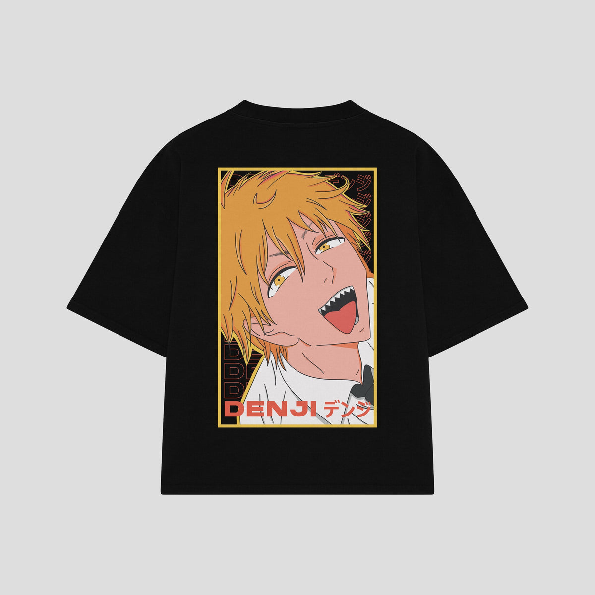 Playera streetwear premium de anime y gaming ExtraLife MX, corte oversized drop shoulder ligero y fresco en color Deep Black y Off-White, moda urbana mexicana de culto.