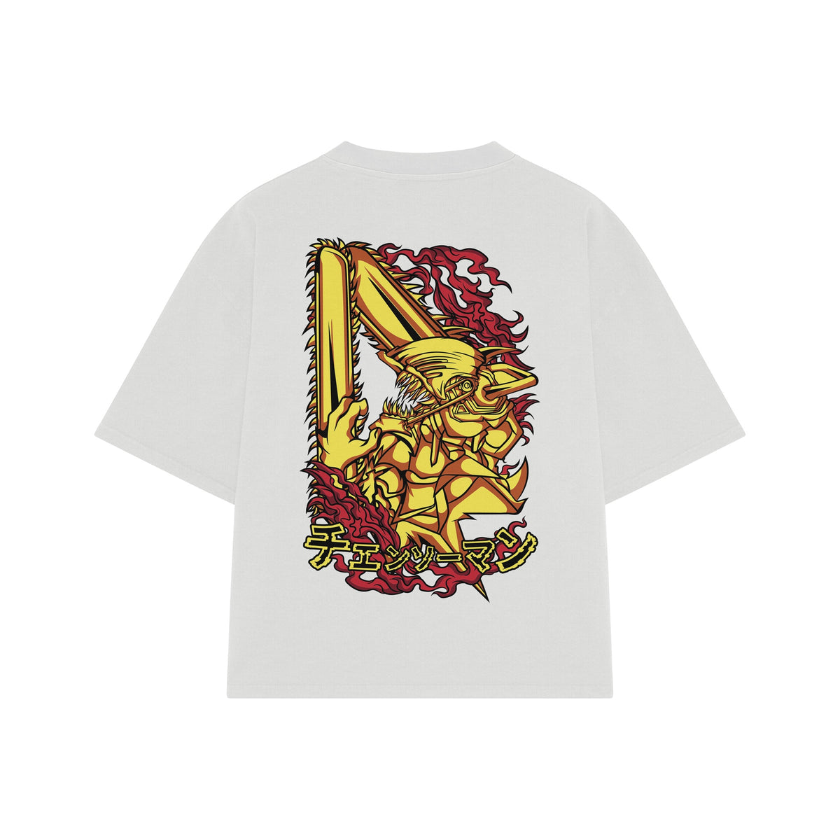 Playera streetwear premium de anime y gaming ExtraLife MX, corte oversized drop shoulder ligero y fresco en color Deep Black y Off-White, moda urbana mexicana de culto.