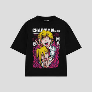 Playera streetwear premium de anime y gaming ExtraLife MX, corte oversized drop shoulder ligero y fresco en color Deep Black y Off-White, moda urbana mexicana de culto.