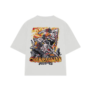 Playera streetwear premium de anime y gaming ExtraLife MX, corte oversized drop shoulder ligero y fresco en color Deep Black y Off-White, moda urbana mexicana de culto.