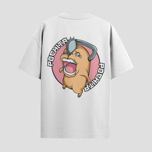 Playera urbana de anime y gaming ExtraLife MX, corte Classic Premium unisex ligero y transpirable en color Deep Black y Pure White, ropa de uso diario para gym y casual.