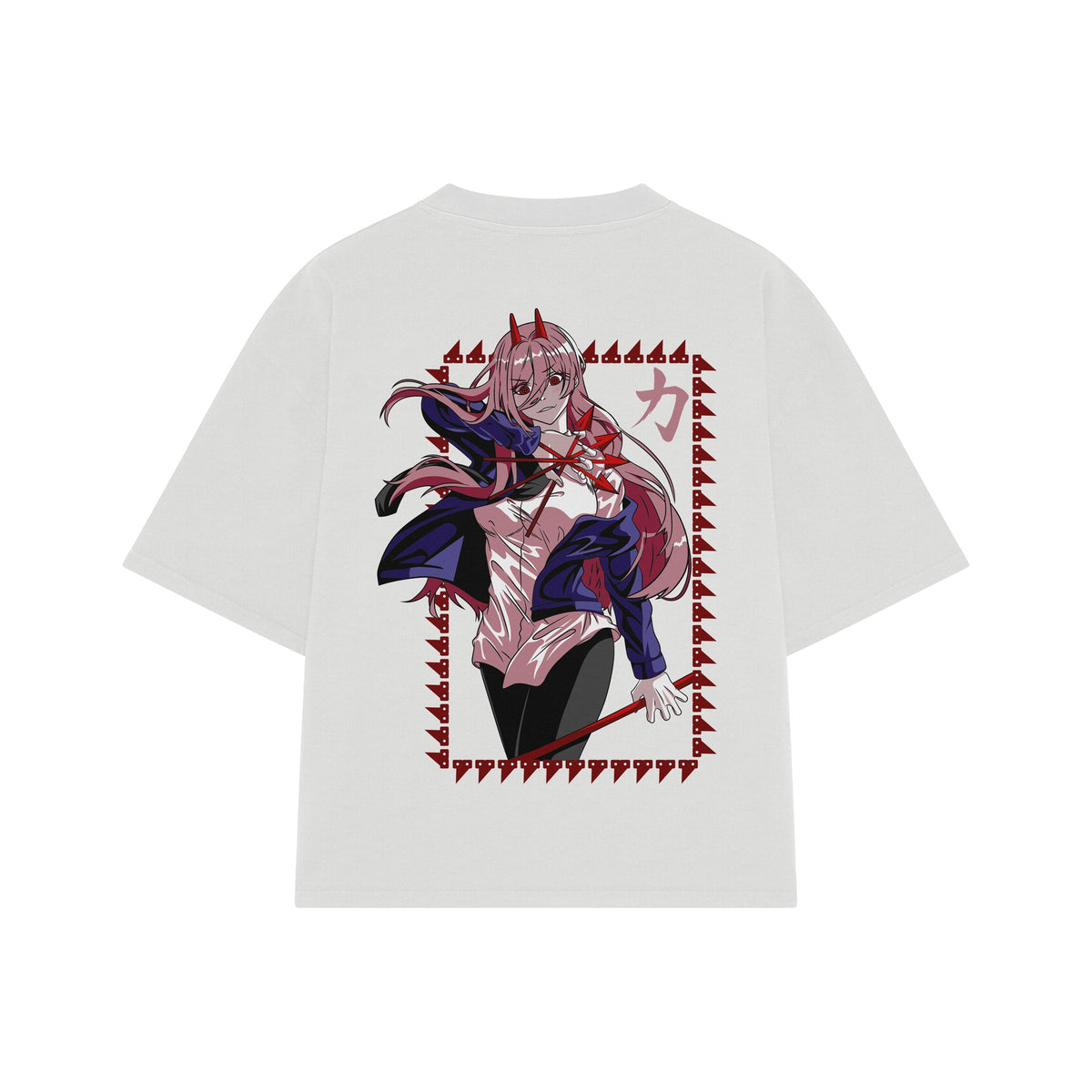 Playera streetwear premium de anime y gaming ExtraLife MX, corte oversized drop shoulder ligero y fresco en color Deep Black y Off-White, moda urbana mexicana de culto.