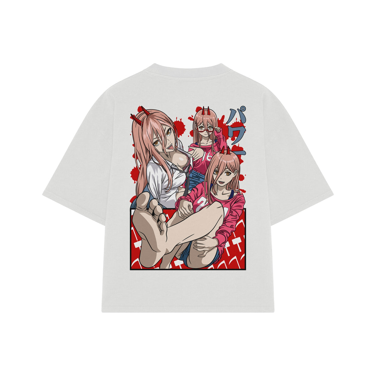 Playera streetwear premium de anime y gaming ExtraLife MX, corte oversized drop shoulder ligero y fresco en color Deep Black y Off-White, moda urbana mexicana de culto.
