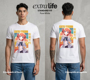 El Amor en el Manga | La Asistente del Mangaka #00505 - Playera Standard Fit | Pure White - Foto en modelo