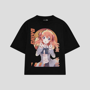 Playera streetwear premium de anime y gaming ExtraLife MX, corte oversized drop shoulder ligero y fresco en color Deep Black y Off-White, moda urbana mexicana de culto.