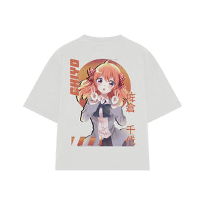Playera streetwear premium de anime y gaming ExtraLife MX, corte oversized drop shoulder ligero y fresco en color Deep Black y Off-White, moda urbana mexicana de culto.
