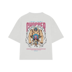 Playera streetwear premium de anime y gaming ExtraLife MX, corte oversized drop shoulder ligero y fresco en color Deep Black y Off-White, moda urbana mexicana de culto.
