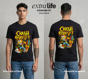 El Bandicot Salvaje | El Spin del Bandicot #00529 - Playera Classic Premium | Deep Black - Foto en modelo