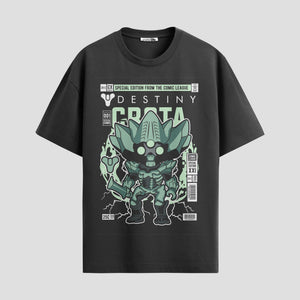 Playera urbana de anime y gaming ExtraLife MX, corte Classic Premium unisex ligero y transpirable en color Deep Black y Pure White, ropa de uso diario para gym y casual.