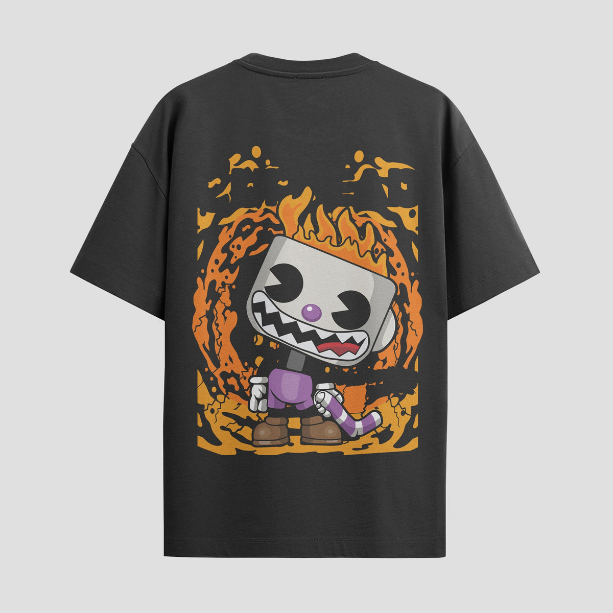 Playera urbana de anime y gaming ExtraLife MX, corte Classic Premium unisex ligero y transpirable en color Deep Black y Pure White, ropa de uso diario para gym y casual.