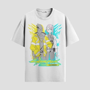 Playera urbana de anime y gaming ExtraLife MX, corte Classic Premium unisex ligero y transpirable en color Deep Black y Pure White, ropa de uso diario para gym y casual.