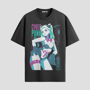 Playera urbana de anime y gaming ExtraLife MX, corte Classic Premium unisex ligero y transpirable en color Deep Black y Pure White, ropa de uso diario para gym y casual.