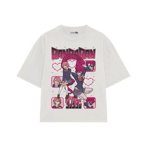 Playera streetwear premium de anime y gaming ExtraLife MX, corte oversized drop shoulder ligero y fresco en color Deep Black y Off-White, moda urbana mexicana de culto.