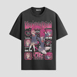 Playera urbana de anime y gaming ExtraLife MX, corte Classic Premium unisex ligero y transpirable en color Deep Black y Pure White, ropa de uso diario para gym y casual.