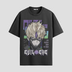 Playera urbana de anime y gaming ExtraLife MX, corte Classic Premium unisex ligero y transpirable en color Deep Black y Pure White, ropa de uso diario para gym y casual.