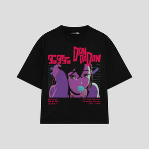 Playera streetwear premium de anime y gaming ExtraLife MX, corte oversized drop shoulder ligero y fresco en color Deep Black y Off-White, moda urbana mexicana de culto.