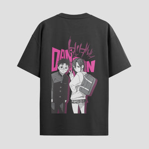 Playera urbana de anime y gaming ExtraLife MX, corte Classic Premium unisex ligero y transpirable en color Deep Black y Pure White, ropa de uso diario para gym y casual.