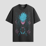 Playera urbana de anime y gaming ExtraLife MX, corte Classic Premium unisex ligero y transpirable en color Deep Black y Pure White, ropa de uso diario para gym y casual.