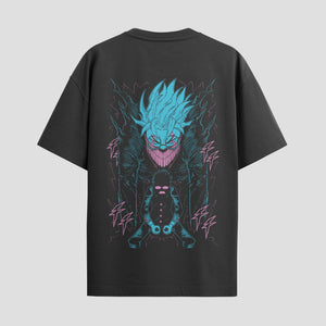 Playera urbana de anime y gaming ExtraLife MX, corte Classic Premium unisex ligero y transpirable en color Deep Black y Pure White, ropa de uso diario para gym y casual.