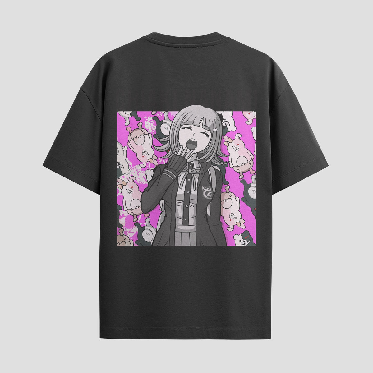 Playera urbana de anime y gaming ExtraLife MX, corte Classic Premium unisex ligero y transpirable en color Deep Black y Pure White, ropa de uso diario para gym y casual.
