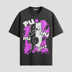Playera urbana de anime y gaming ExtraLife MX, corte Classic Premium unisex ligero y transpirable en color Deep Black y Pure White, ropa de uso diario para gym y casual.