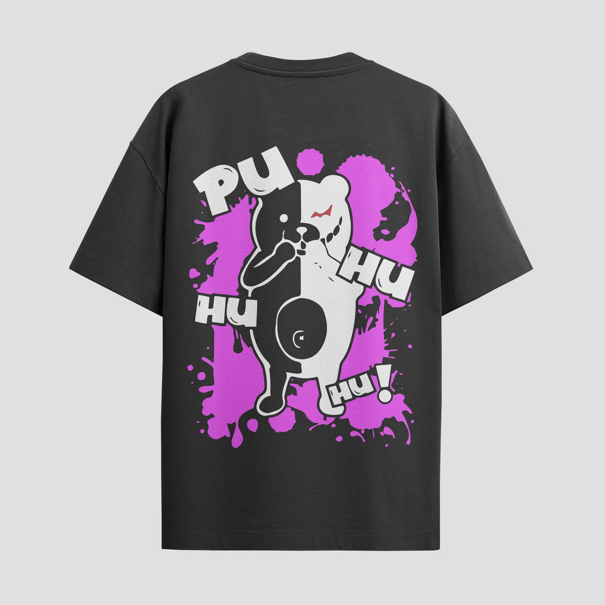 Playera urbana de anime y gaming ExtraLife MX, corte Classic Premium unisex ligero y transpirable en color Deep Black y Pure White, ropa de uso diario para gym y casual.