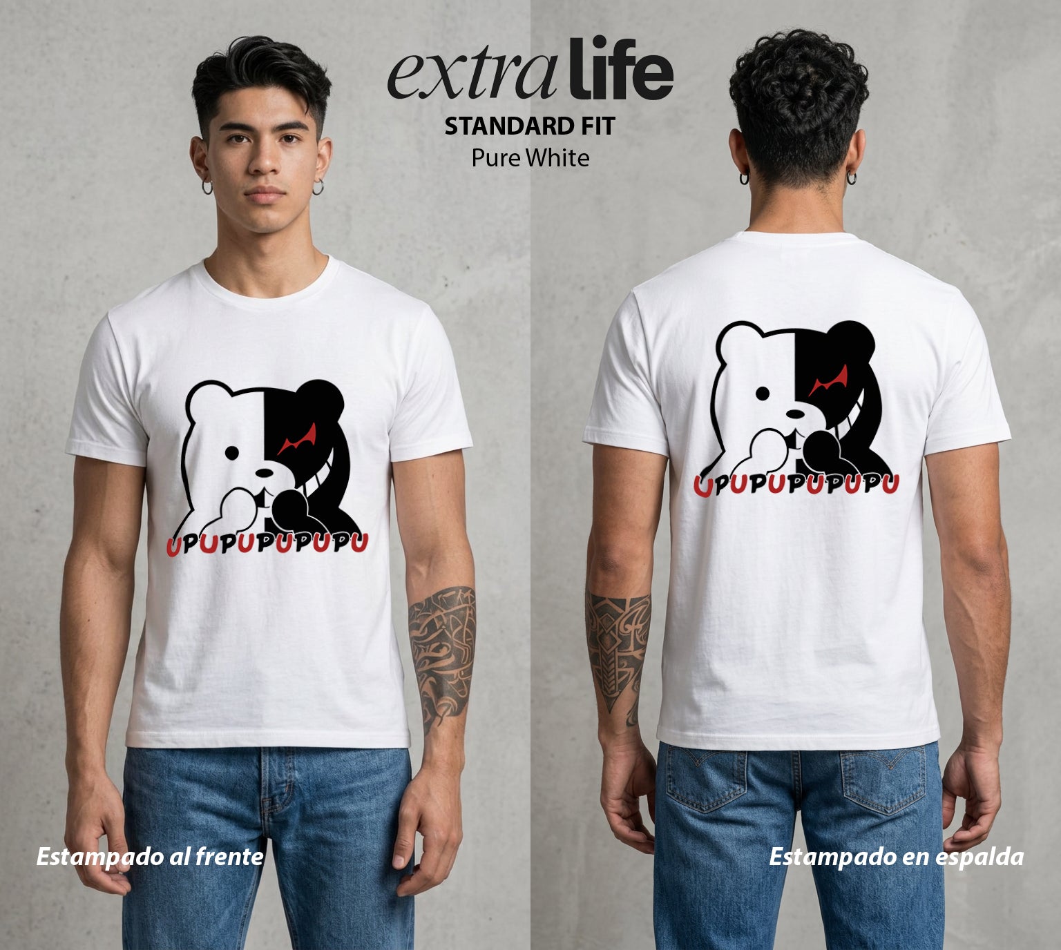 El Juicio Final Escolar | El Master del Juicio #00604 - Playera Standard Fit | Pure White - Foto en modelo