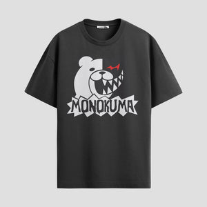 Playera urbana de anime y gaming ExtraLife MX, corte Classic Premium unisex ligero y transpirable en color Deep Black y Pure White, ropa de uso diario para gym y casual.