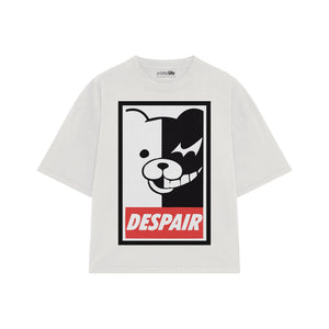 Playera streetwear premium de anime y gaming ExtraLife MX, corte oversized drop shoulder ligero y fresco en color Deep Black y Off-White, moda urbana mexicana de culto.