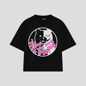 Playera streetwear premium de anime y gaming ExtraLife MX, corte oversized drop shoulder ligero y fresco en color Deep Black y Off-White, moda urbana mexicana de culto.