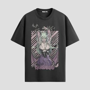 Playera urbana de anime y gaming ExtraLife MX, corte Classic Premium unisex ligero y transpirable en color Deep Black y Pure White, ropa de uso diario para gym y casual.